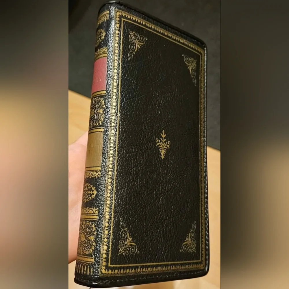 Book of Wealth Unique Vinyl Wallet